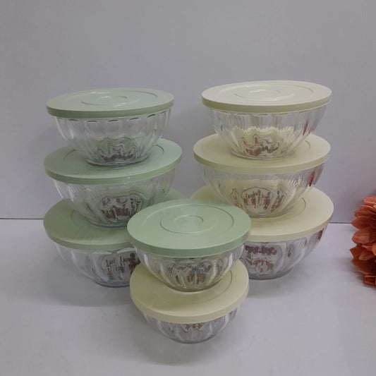 4 in1 stackable salad bowls