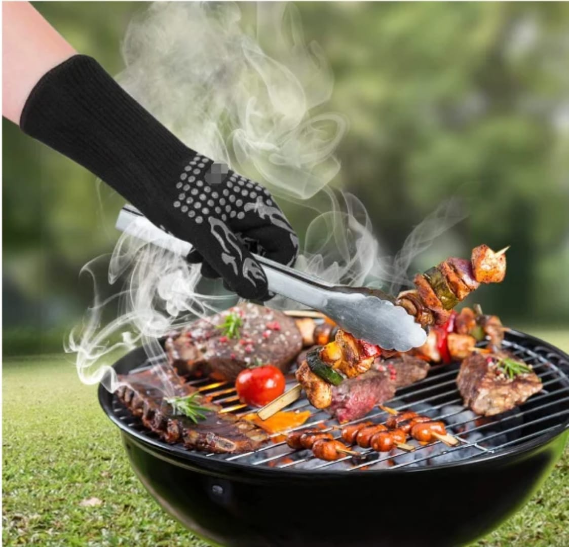 Thermal insulated Barbecue Heat Resistant Gloves