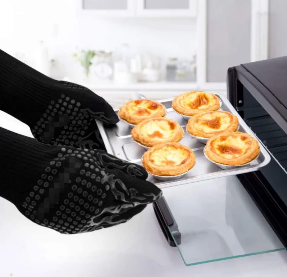 Thermal insulated Barbecue Heat Resistant Gloves