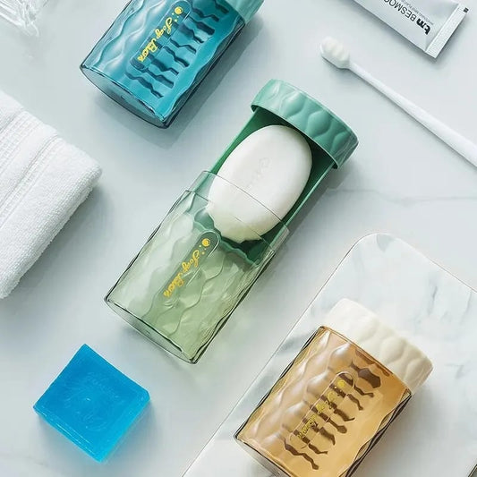 Transparent Travelling Soap Dish Container