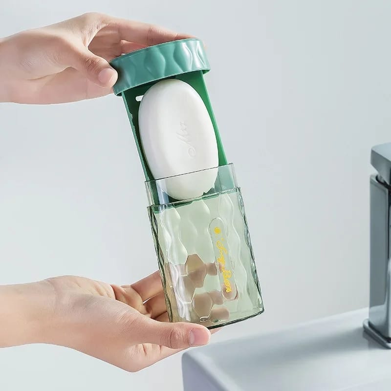 Transparent Travelling Soap Dish Container