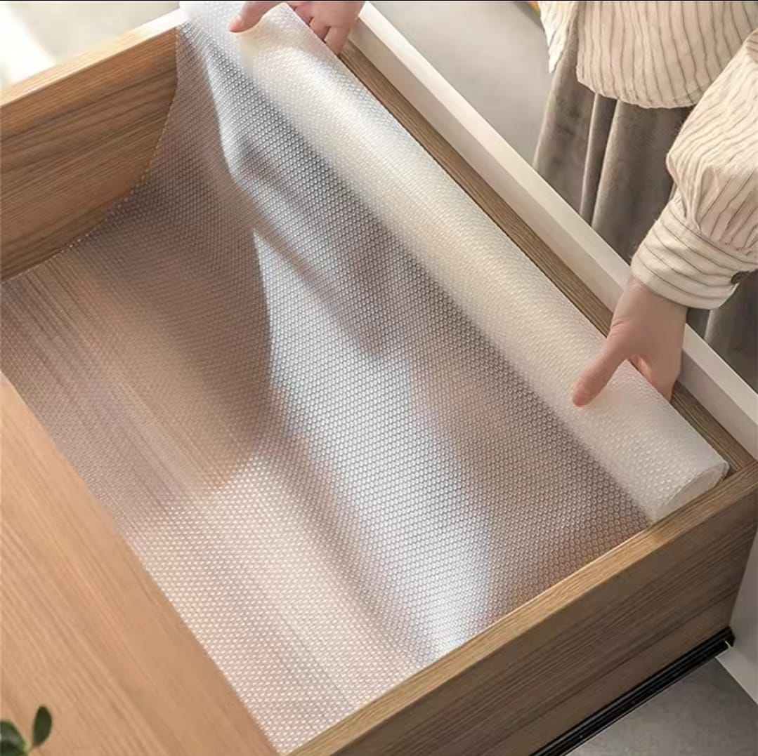 Clear drawer liners