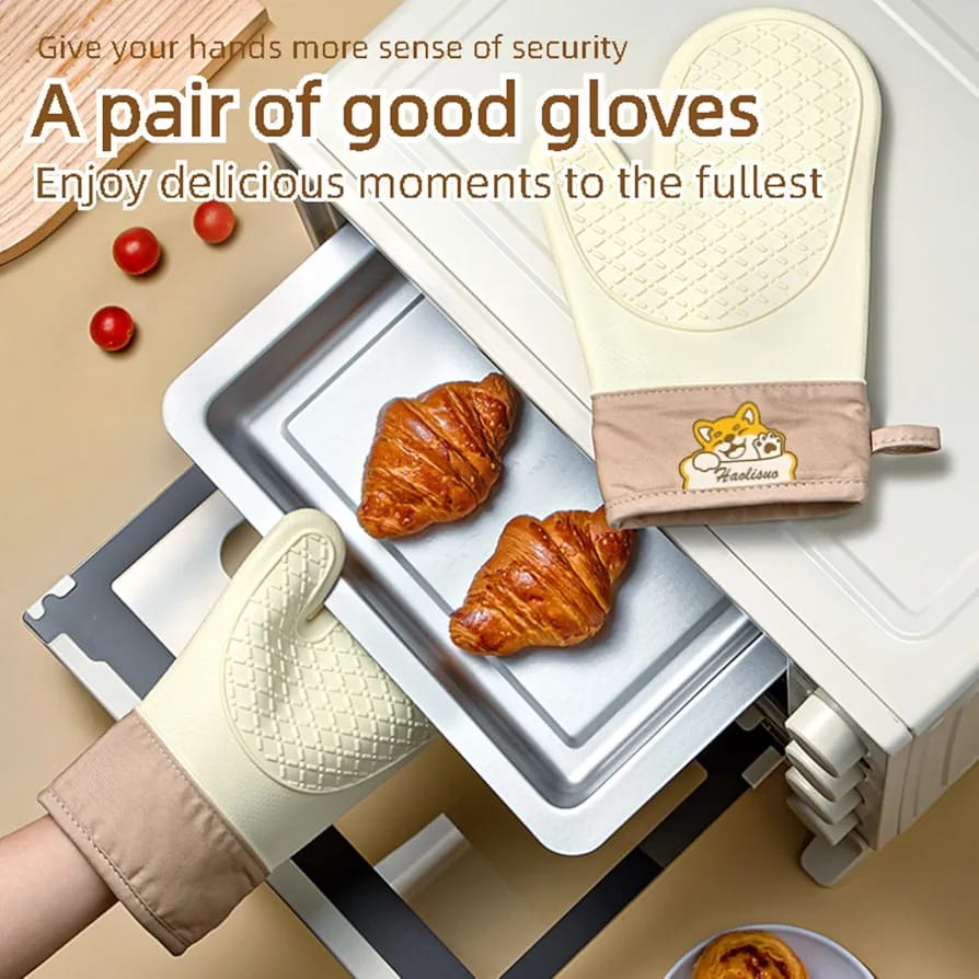 Silicone Heat-Insulating Gloves