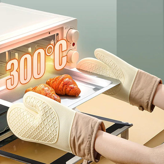 Silicone Heat-Insulating Gloves