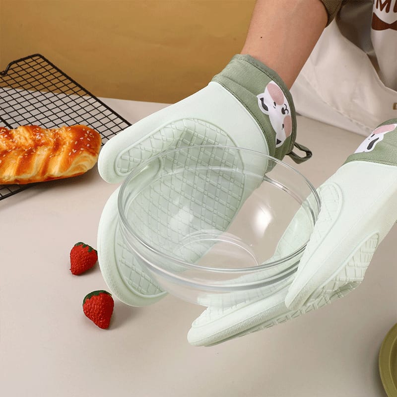 Silicone Heat-Insulating Gloves