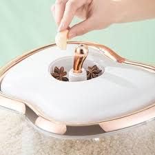 Apple shape rice dispenser