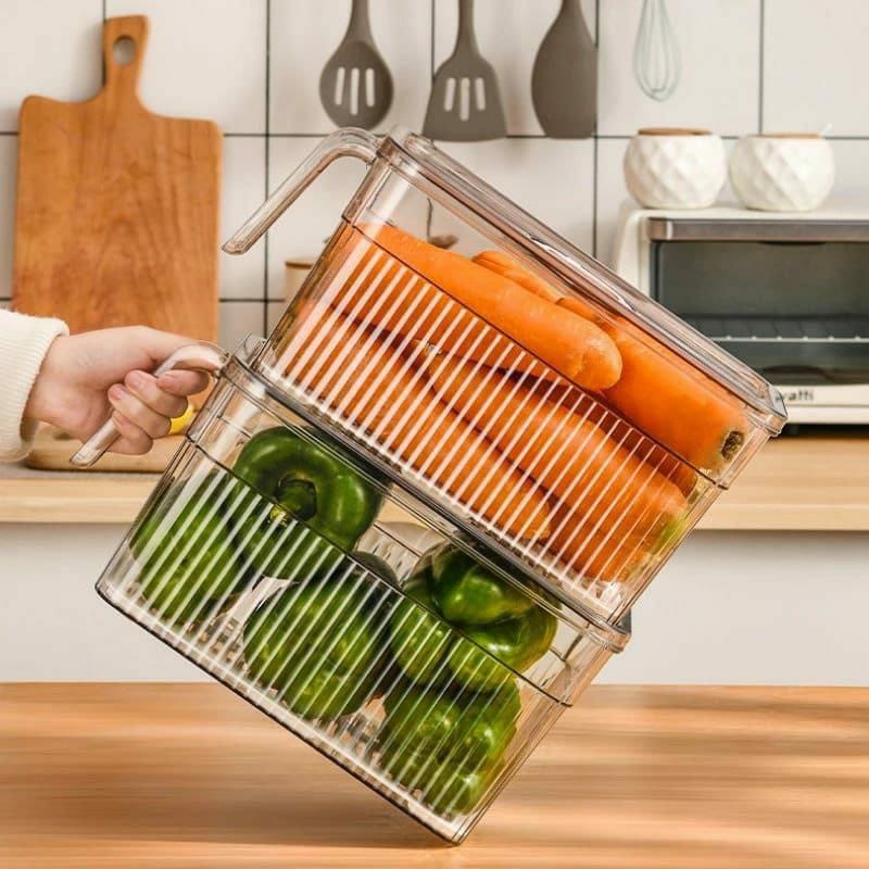 Fridge storage containers