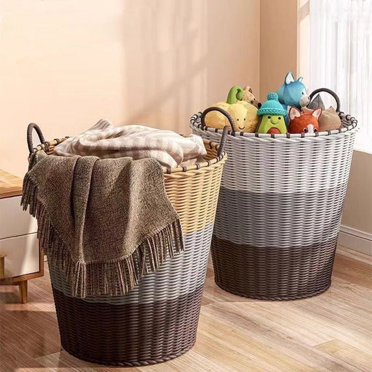 Rattan laundry / multipurpose basket