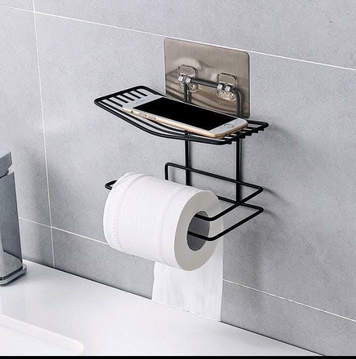 Wall mounted tissue holder