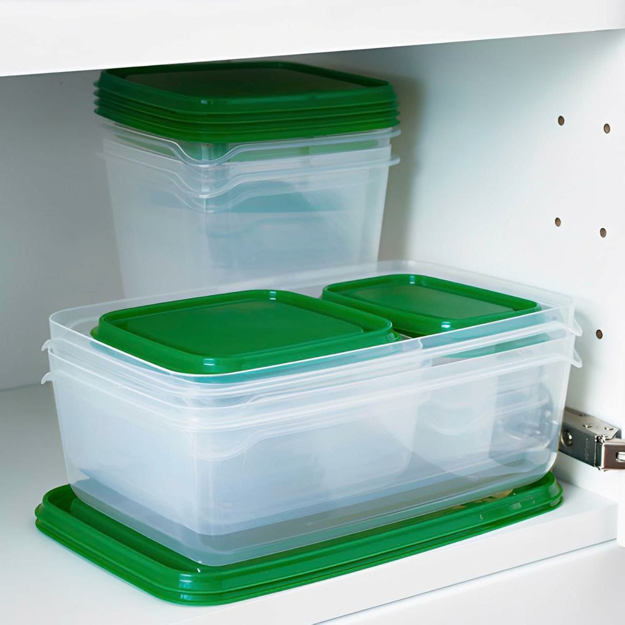 17pcs food storage boxes with  lids