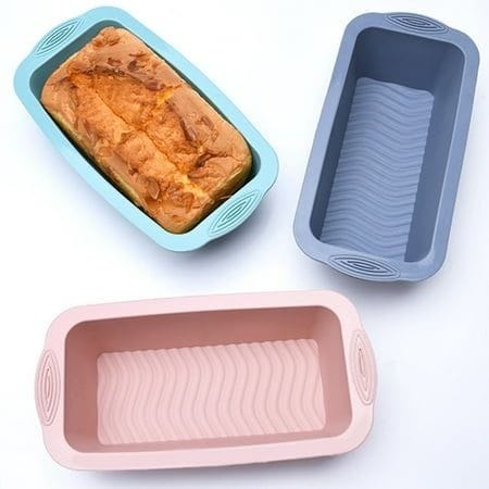 3D silicon bread baking Tin