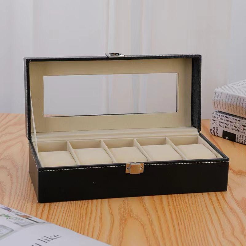 6 slot watch organizer/storage box