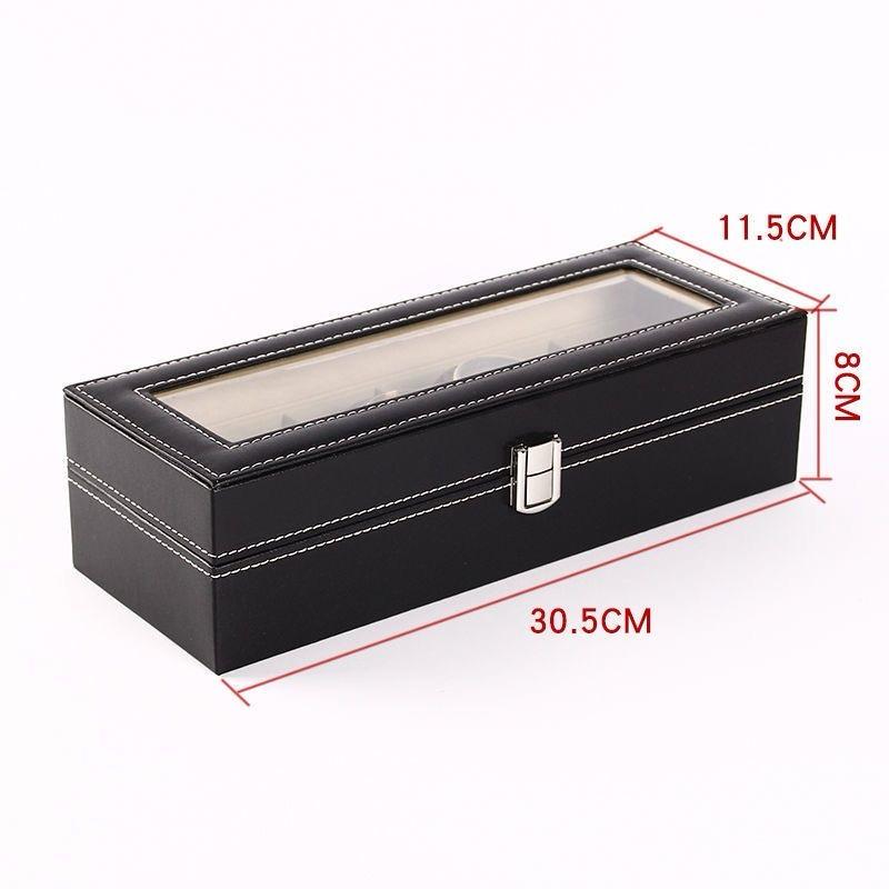 6 slot watch organizer/storage box