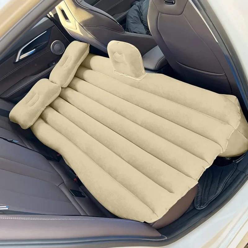 Portable car back seat bed