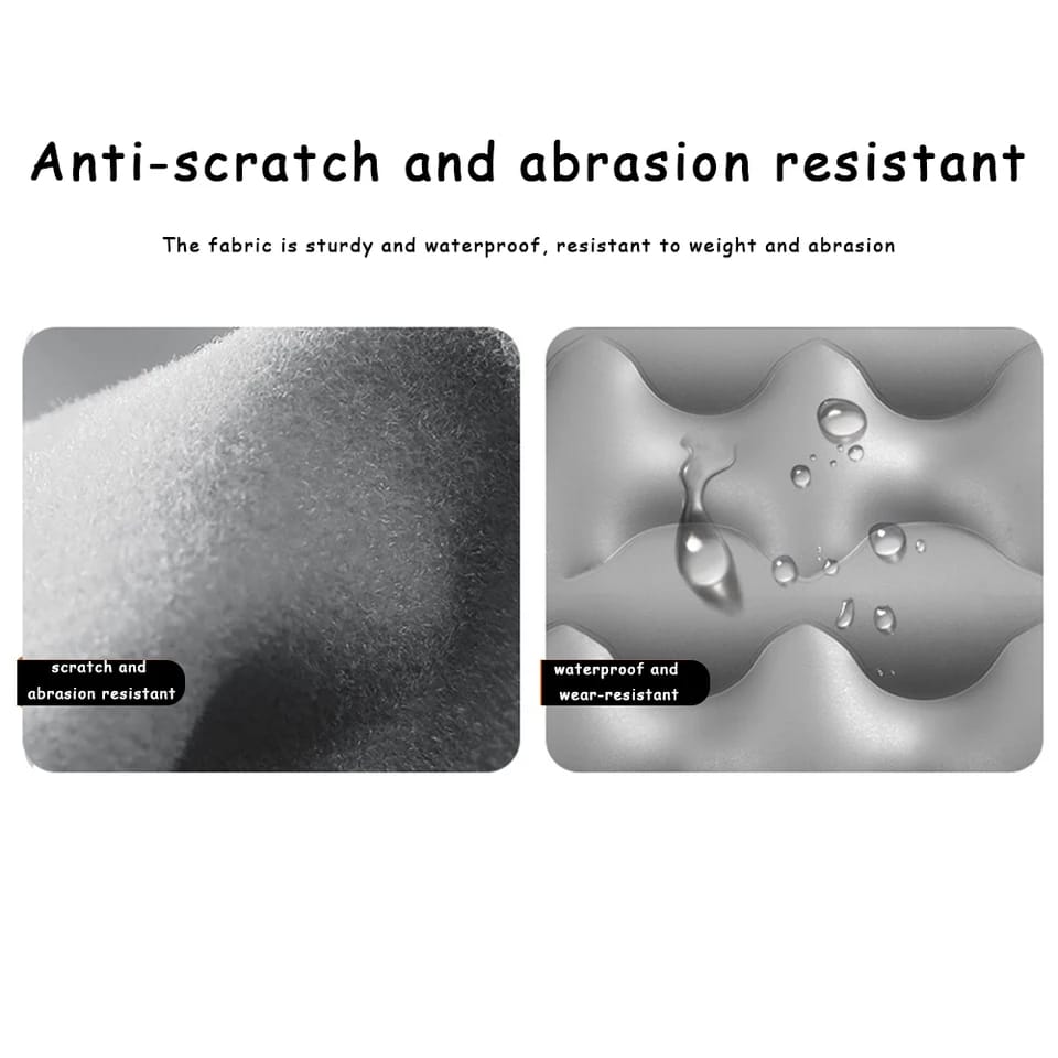 Portable car back seat bed