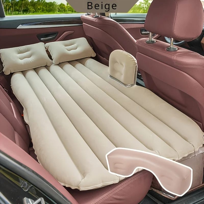 Portable car back seat bed