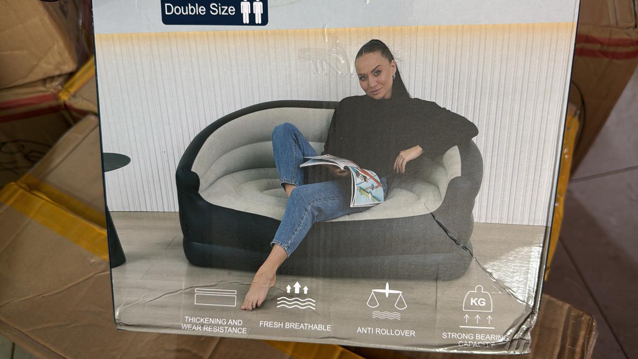 Inflatable 2 seater couch Blow Air sofa