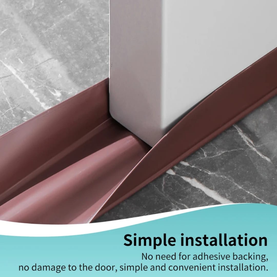 Silicone door strip