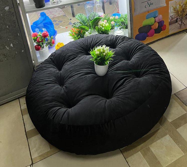 Round floor pillows