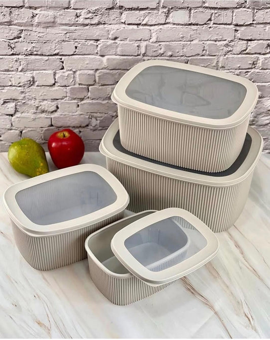4 pcs multipurpose storage container