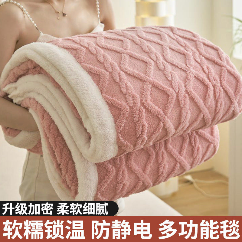 Fleece throw blankets