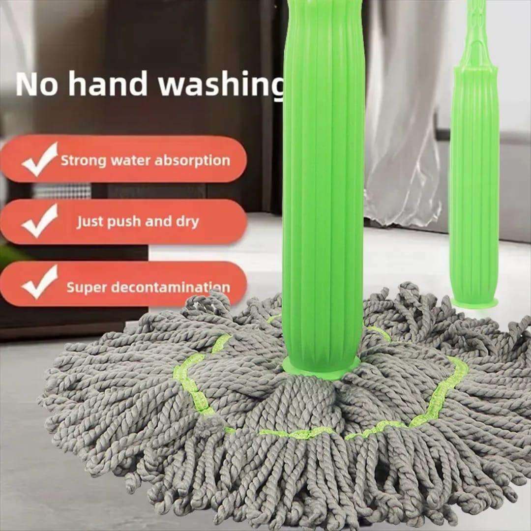 Self wringing twist mop