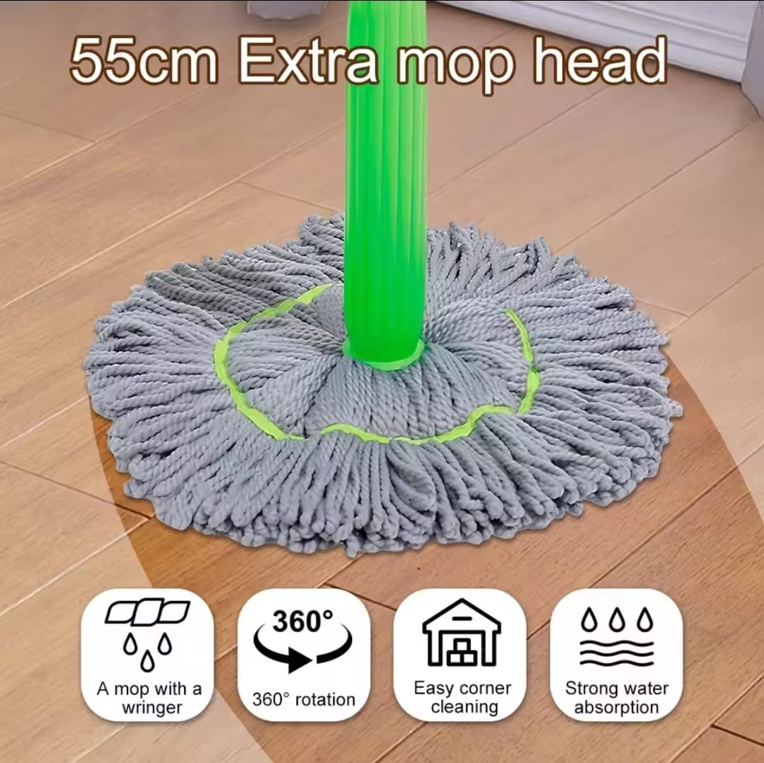 Self wringing twist mop