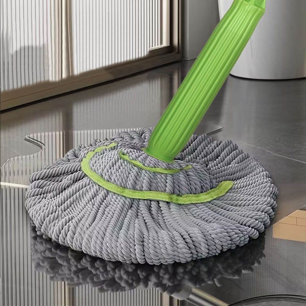 Self wringing twist mop