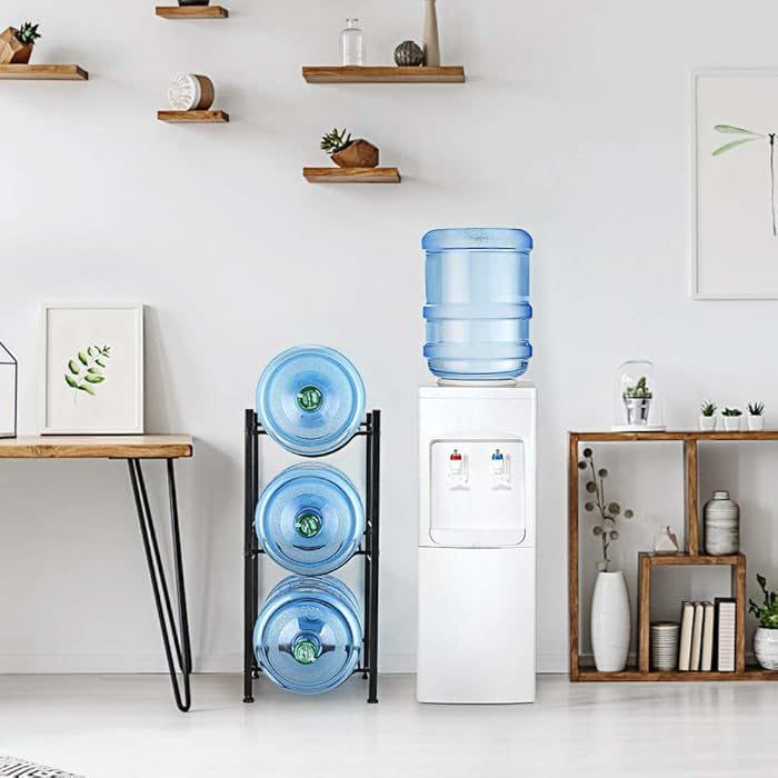 3 tier water bottle rack