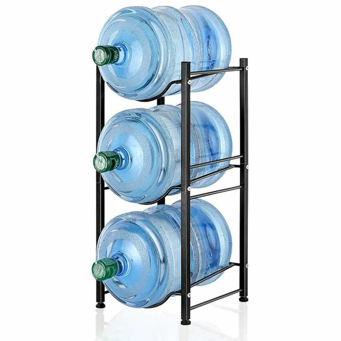 3 tier water bottle rack