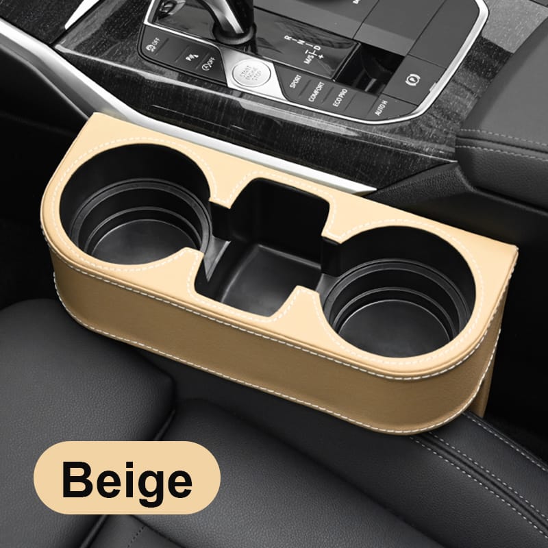 Car cup holder with phone holder