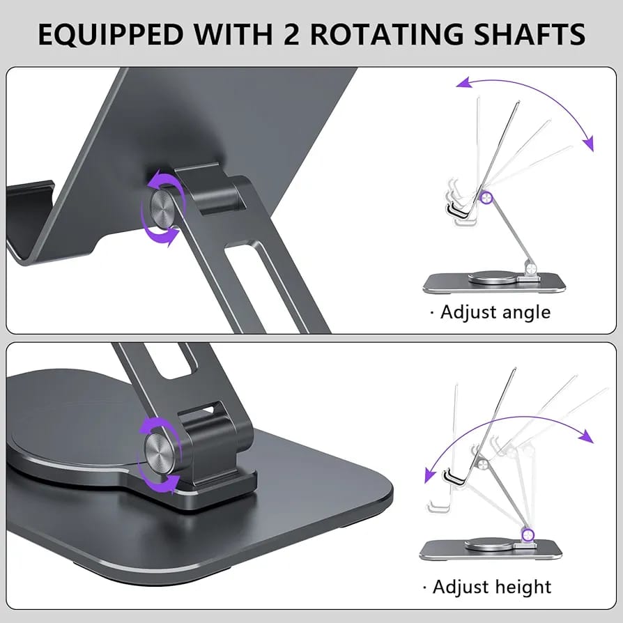 Rotating phone holder