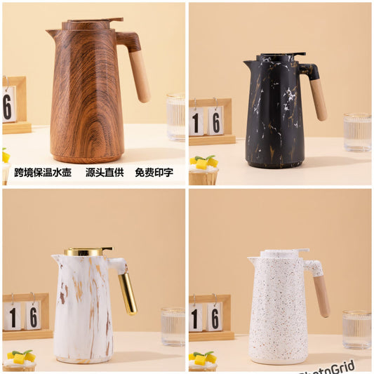 Marble vacuum flask