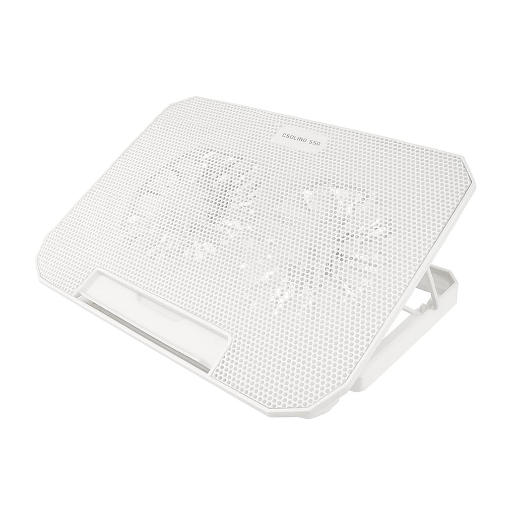 Adjustable laptop cooling pad