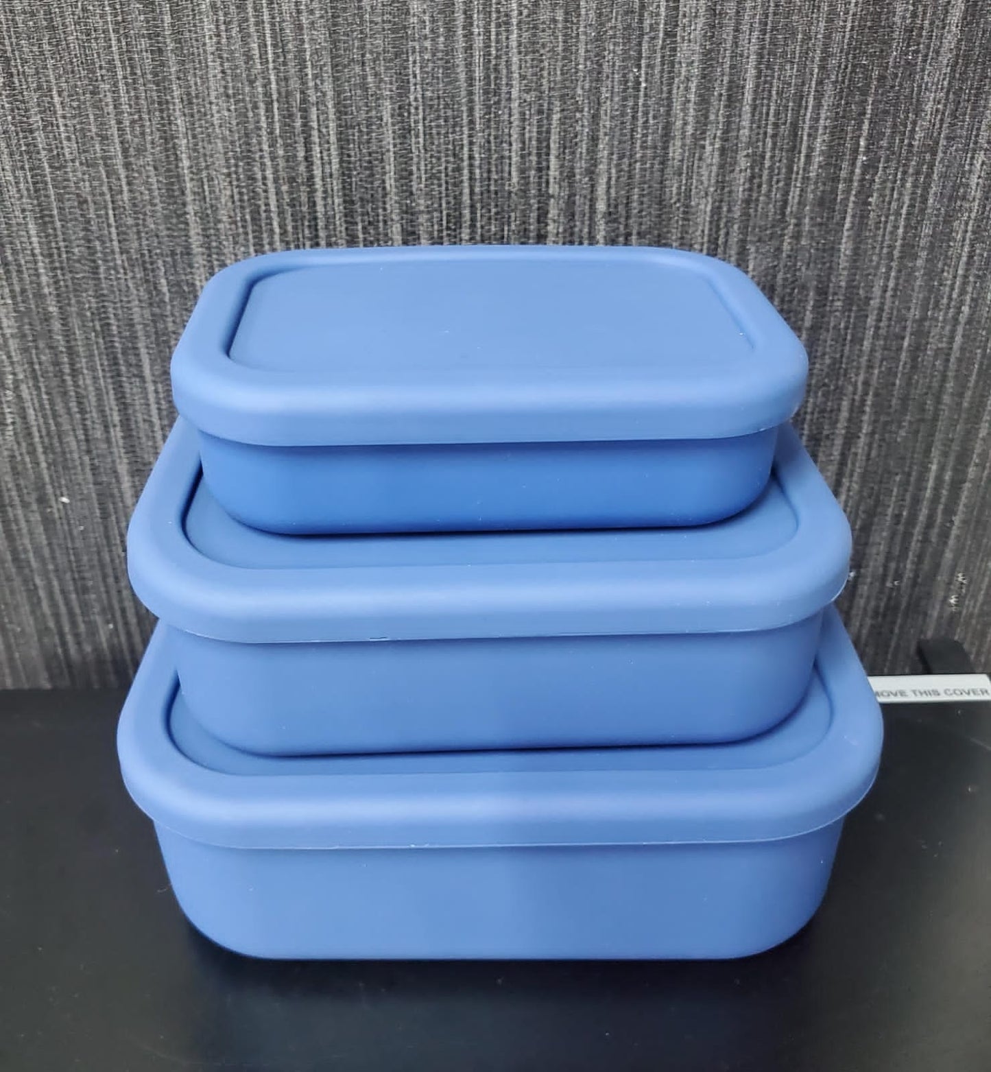 Leak proof silicone lunch box