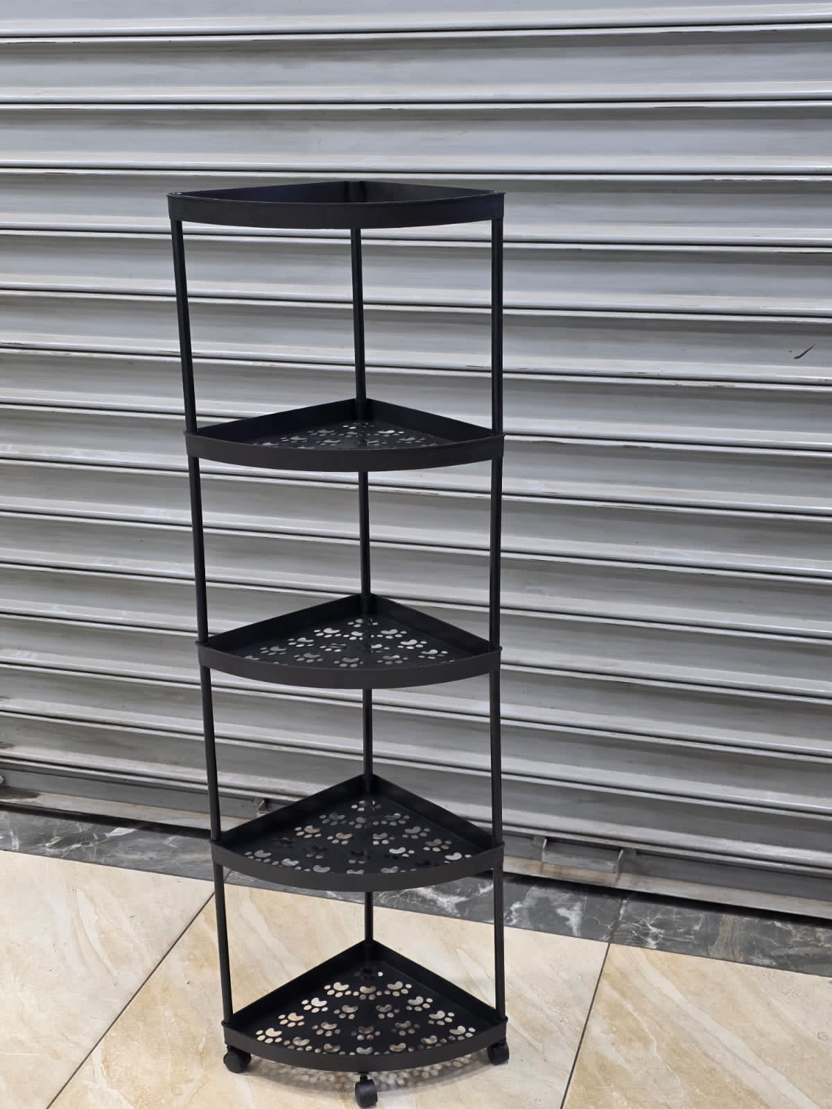5 layer multi functional corner rack