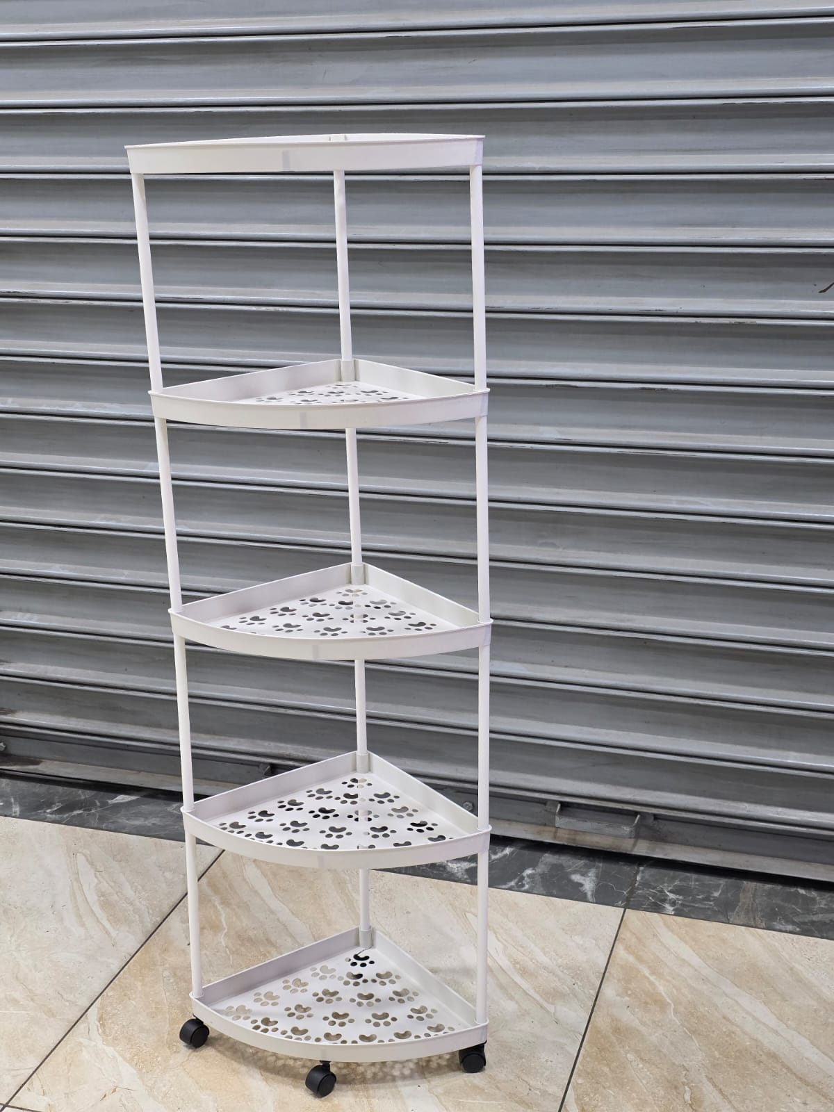5 layer multi functional corner rack