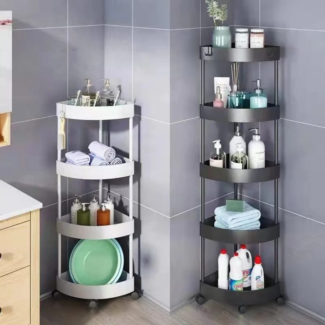 5 layer multi functional corner rack