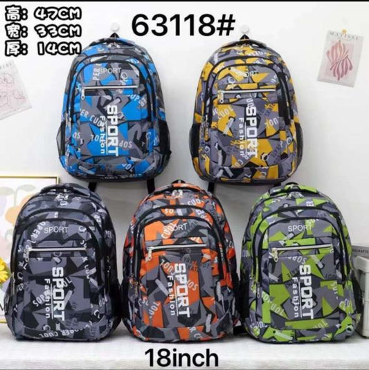 Trendy camouflage Waterproof backpack / School Bags