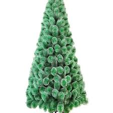 White dot pine christmas tree
