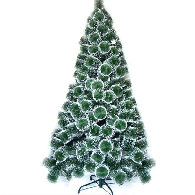 White dot pine christmas tree