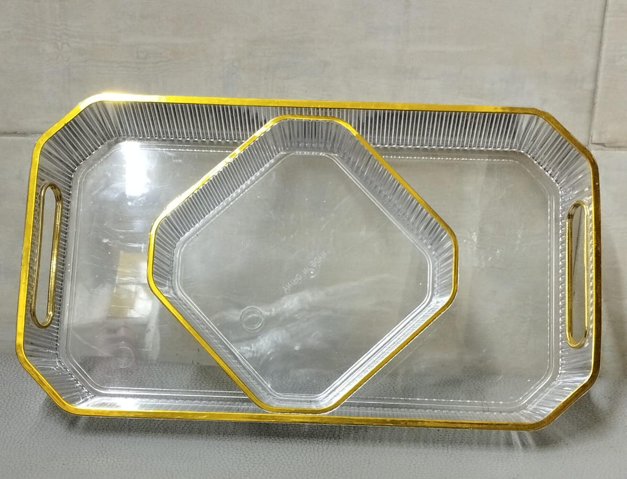 2PCS Nordic Multipurpose Rectangular Storage Tray