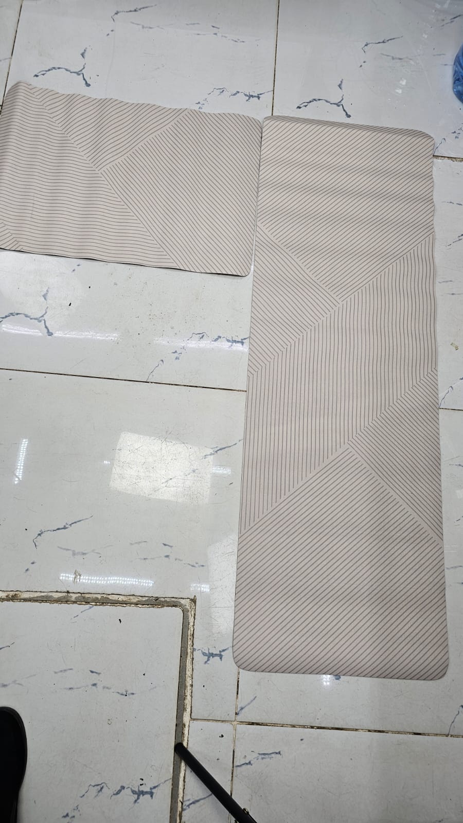 2pc Super Absorbent Kitchen Mat