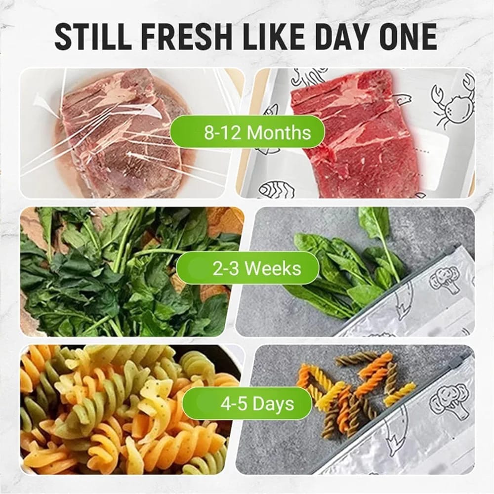 Foil fridge bags