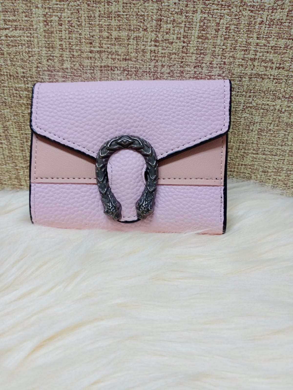 ladies short foldable wallet