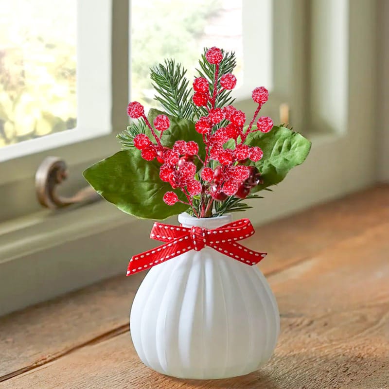 5pcs Artificial Berries Christmas