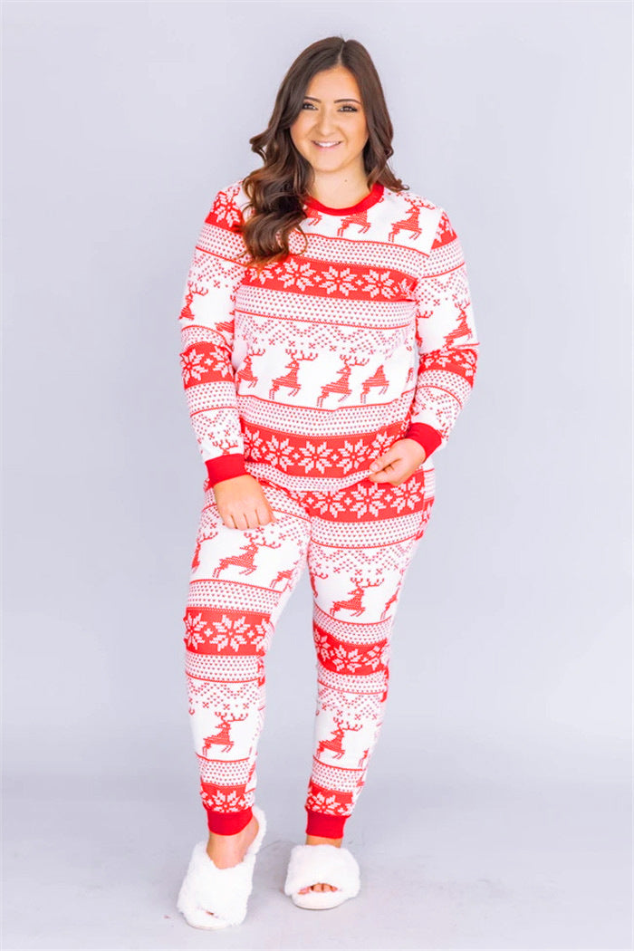 Christmas pajamas outfit for both Adults &kids pyjamas set