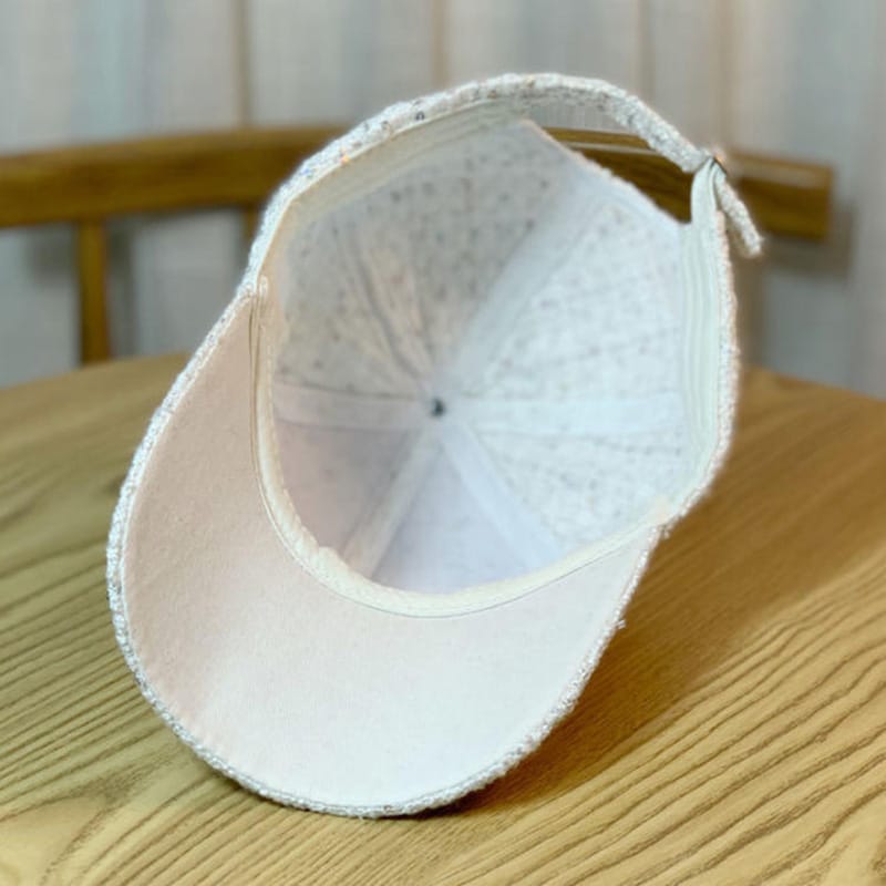 Korean Style Color Dot Fashion Visor Hat Spring Autumn Alphabet R Sequin Baseball Cap Adjustable Unisex Hat