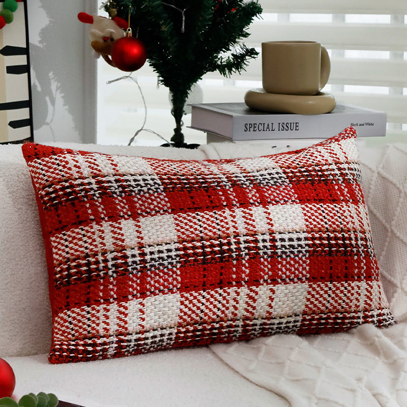 New Christmas Pillowcase Modern Simple Red