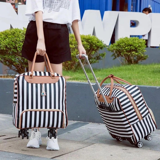 Trolley Travel Bag with 4Universal Wheels